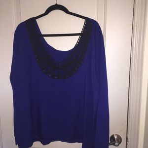 Beautiful blue blouse
